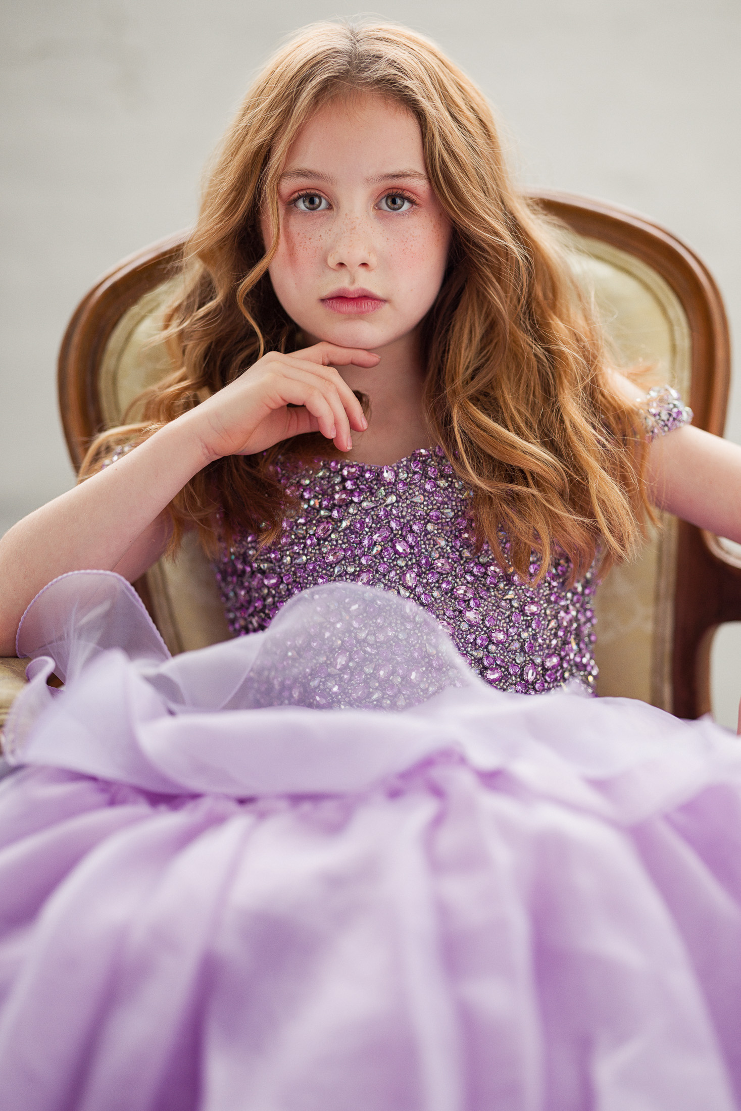Portrait by AJK Images, Dallas studio